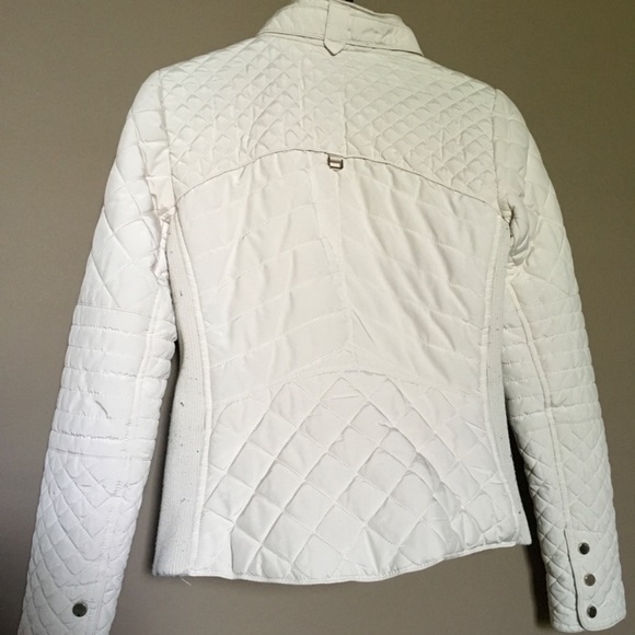 Zara white quilted jacket - Picture 2 of 2
